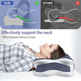 Darrahopens Furniture > Sofas > Sofa Accessories Side Sleeper Neck Pillow | Odor-Free, Light Beige Friendly Design, Comfortable Sleep Posture, Polyester Material, Hand Wash Only