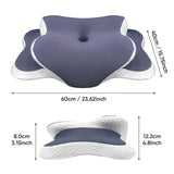 Darrahopens Furniture > Sofas > Sofa Accessories Side Sleeper Neck Pillow | Odor-Free, Light Beige Friendly Design, Comfortable Sleep Posture, Polyester Material, Hand Wash Only