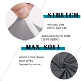 Darrahopens Furniture > Sofas > Sofa Accessories Universal Stretch Chair Covers, 6-Pack, Modern Grey