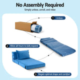 Darrahopens Furniture > Sofas > Sofas & Sofa Beds Artiss 2 Pack Folding Sofa Bed Armless Lounger Foam Floor Sofas Futons Couches In Australia - Darrahopens