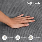 Darrahopens Furniture > Sofas > Sofas & Sofa Beds Artiss 2 Seater Sofa Loveseat Sofas Bed Couch No Assembly Corduroy Small Couches Apartement