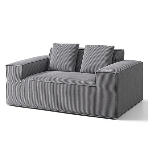 Darrahopens Furniture > Sofas > Sofas & Sofa Beds Artiss 2 Seater Sofa Loveseat Sofas Bed Couch No Assembly Corduroy Small Couches Apartement