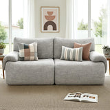 Darrahopens Furniture > Sofas > Sofas & Sofa Beds Artiss 2 Seater Sofa Modular Sectional Sofas Couch Bed No Assembly Living Room Grey