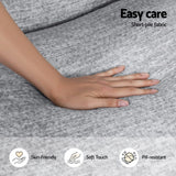 Darrahopens Furniture > Sofas > Sofas & Sofa Beds Artiss 2 Seater Sofa Modular Sectional Sofas Couch Bed No Assembly Living Room Grey