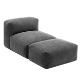 Darrahopens Furniture > Sofas > Sofas & Sofa Beds Artiss Foldable Bean Bag Sofa Bed Cloud Couch Boneless Floor Lounger Chair Grey