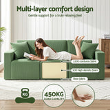 Darrahopens Furniture > Sofas > Sofas & Sofa Beds Artiss Modular 3-Seater Sofa Bed Convertible Sectional Floor Couch with Deep Seat