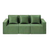 Darrahopens Furniture > Sofas > Sofas & Sofa Beds Artiss Modular 3-Seater Sofa Bed Convertible Sectional Floor Couch with Deep Seat