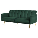Darrahopens Furniture > Sofas > Sofas & Sofa Beds Artiss Sofa Bed 3 Seater Couch Convertible Lounge Adjustable Arm Recliner Velvet