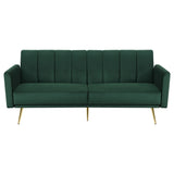 Darrahopens Furniture > Sofas > Sofas & Sofa Beds Artiss Sofa Bed 3 Seater Couch Convertible Lounge Adjustable Arm Recliner Velvet