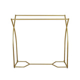Darrahopens Furniture > Sofas > Sofas & Sofa Beds Commercial Clothing Garment Rack Retail Shop in Gold