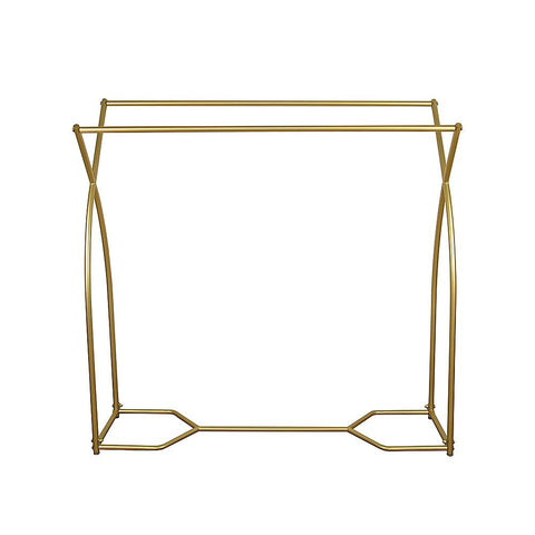 Darrahopens Furniture > Sofas > Sofas & Sofa Beds Commercial Clothing Garment Rack Retail Shop in Gold