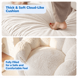 Darrahopens Furniture > Sofas > Sofas & Sofa Beds Cozy Bean Bag Sofa with Soft Corduroy Cover and High-Density Foam Filling for Living Room Bedroom Balcony Relaxation (Blush) In Australia - Darrahopens