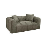 Frameless Compressed Fabric 2 Seater Sofa In Australia - Darrahopens