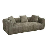 Frameless Compressed Fabric 3 Seater Sofa In Australia - Darrahopens