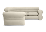 Darrahopens Furniture > Sofas > Sofas & Sofa Beds Intex Corner Sofa L-Shaped Inflatable Couch 68575