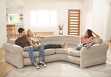 Darrahopens Furniture > Sofas > Sofas & Sofa Beds Intex Corner Sofa L-Shaped Inflatable Couch 68575
