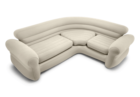 Darrahopens Furniture > Sofas > Sofas & Sofa Beds Intex Corner Sofa L-Shaped Inflatable Couch 68575