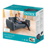 Darrahopens Furniture > Sofas > Sofas & Sofa Beds Intex Pull Out Sofa Queen Bed 66552