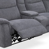 Darrahopens Furniture > Sofas > Sofas & Sofa Beds Large Sectional Corner Modular Lounge Suite in Fabric with Electric Recliner