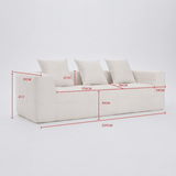 Darrahopens Furniture > Sofas > Sofas & Sofa Beds Monda 3 Seater Compressed Sofa