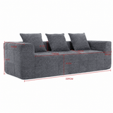 Darrahopens Furniture > Sofas > Sofas & Sofa Beds Monda 3 Seater Compressed Sofa
