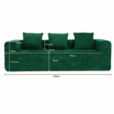 Darrahopens Furniture > Sofas > Sofas & Sofa Beds Monda 3 Seater Compressed Sofa