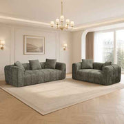 Multiple Seater Frameless Compressed Fabric 3 Seater Sofa In Australia - Darrahopens