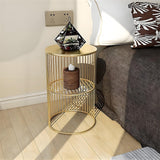 Darrahopens Furniture > Sofas > Sofas & Sofa Beds Round Side Table Bedside Bedroom Lounge Furniture