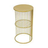 Darrahopens Furniture > Sofas > Sofas & Sofa Beds Round Side Table Bedside Bedroom Lounge Furniture