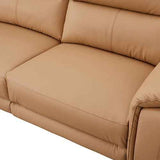 Top Grain Leather Electric Recliner Chaise Sofa with Storage In Australia - Darrahopens