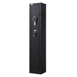 Darrahopens Furniture > Sofas > Sofas & Sofa Beds VEVOR Gun Safe, Heavy Duty Cold-Rolled Steel Fireproof Rifle Cabinet with Digital Keypad & Key, Large Long Gun Cabinet with Magazine and LED Lighting, Adjustable Racks for Rifles, Pistols, Shotgun