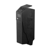 Darrahopens Furniture > Sofas > Sofas & Sofa Beds VEVOR Gun Safe, Slider Handgun Gun Safe with Screen, Fingerprint/Password/Key, 3-Way Quick Access Firearm Case Box with LED for 1 Pistol & Magazine, Mounted Gun Box for Nightstand Bedside Desk Car