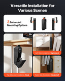 Darrahopens Furniture > Sofas > Sofas & Sofa Beds VEVOR Gun Safe, Slider Handgun Gun Safe with Screen, Fingerprint/Password/Key, 3-Way Quick Access Firearm Case Box with LED for 1 Pistol & Magazine, Mounted Gun Box for Nightstand Bedside Desk Car