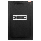 Darrahopens Furniture > Sofas > Sofas & Sofa Beds VEVOR Single Door 3.5 cu.ft Safe Box with Key Lock & Password, Safe Lock Box with Fireproof Bag, Key Rack, LED Light, and 2 Shelves for Money, Documents, Jewelry, and Valuables, Black