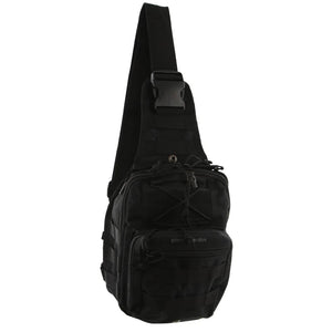 Darrahopens Gift & Novelty > Bags Pierre Cardin Cross Body Tactical Sling Bag Rucksack Army Style in Black