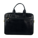 Darrahopens Gift & Novelty > Bags Pierre Cardin Mens Italian Leather Computer Bag - Black