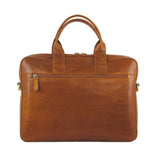 Darrahopens Gift & Novelty > Bags Pierre Cardin Mens Italian Leather Computer Laptop Bag Travel - Tan