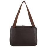 Darrahopens Gift & Novelty > Bags Pierre Cardin Mens Leather 13" Laptop Computer Bag - Brown