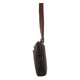 Darrahopens Gift & Novelty > Bags Pierre Cardin Mens Leather 13" Laptop Computer Bag - Brown
