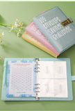 Darrahopens Gift & Novelty > Books > Activity Books 100 Envelope Savings Challenge Binder with Password Lock A5 Cash Stuffing Budget Planner Book Money Organizer for Couples (Pink)