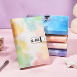 Darrahopens Gift & Novelty > Books > Activity Books A5 Tie-Dye Journal with Combination Lock - 240 Pages, Soft Touch Cover Diary(Colorful)