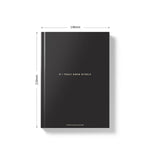 Darrahopens Gift & Novelty > Books > Activity Books Black If I Truly Knew Myself Guided Self-Discovery Journal - Hardcover Deep Self-Reflective Diary Mindfulness & Personal Growth Planner