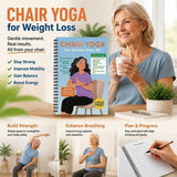 Darrahopens Gift & Novelty > Books > Activity Books Coil Bound Elderly Chair Yoga Weight Loss Notebook, Balance & Posture Awareness Routine In Australia - Darrahopens