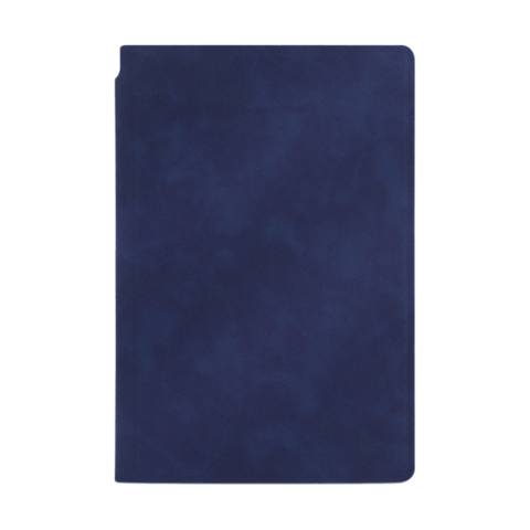 Darrahopens Gift & Novelty > Books > Activity Books Dark Blue A4 PU Leather Whiteboard Notebook with 3-Color Pens, Eraser & Cloth - Reusable Eco-Friendly Desktop Memo Pad & Handheld Writing Tablet