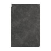 Darrahopens Gift & Novelty > Books > Activity Books Dark Grey A4 PU Leather Whiteboard Notebook with 3-Color Pens, Eraser & Cloth - Reusable Eco-Friendly Desktop Memo Pad & Handheld Writing Tablet