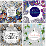 Darrahopens Gift & Novelty > Books > Activity Books Stress Relief Adult Coloring Book Hand Painted Mandalas