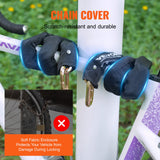 Darrahopens Gift & Novelty > Books > Non-Fiction Books VEVOR Bike Chain Lock, 5.91 Ft Security Bicycle Chain Lock, Heavy Duty Metal Steel Anti-Theft High Security Bike Locks, Perfect for Bike, Motorcycle, Scooter, Bicycle, Door, Fence, Gate, 9.5mm, Black