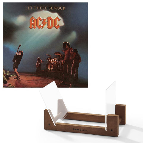 Darrahopens Gift & Novelty > DVDs. CDs and Blurays Ac/Dc Let There Be Rock Vinyl Album & Crosley Record Storage Display Stand