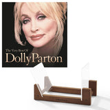 Darrahopens Gift & Novelty > DVDs. CDs and Blurays Dolly Parton The Very Best Of Dolly Parton Vinyl Album & Crosley Record Storage Display Stand