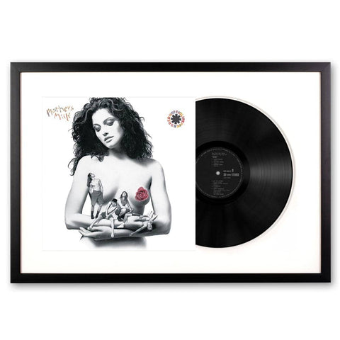 Darrahopens Gift & Novelty > DVDs. CDs and Blurays Framed Red Hot Chilli Peppers - Mothers Milk - Vinyl Album Art